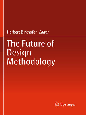 cover image of The Future of Design Methodology